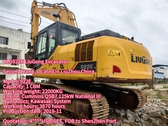 LiuGong CLG922E Excavateur à rouleaux d'occasion