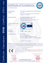 Chine Guangxi Ligong Machinery Co.,Ltd certifications